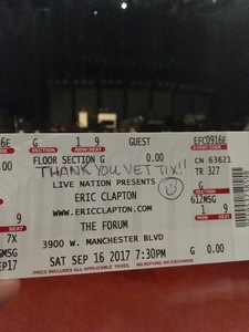 Eric Clapton With Special Guest Gary Clark Jr.