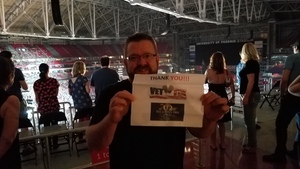 Chris attended U2 the Joshua Tree Tour 2017 - Opening: Beck - Live in Concert on Sep 19th 2017 via VetTix 