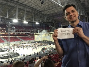 Thomas attended U2 the Joshua Tree Tour 2017 - Opening: Beck - Live in Concert on Sep 19th 2017 via VetTix 