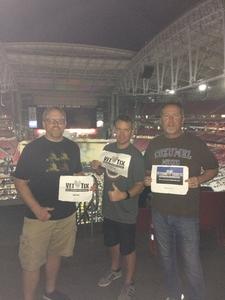 Eric attended U2 the Joshua Tree Tour 2017 - Opening: Beck - Live in Concert on Sep 19th 2017 via VetTix 
