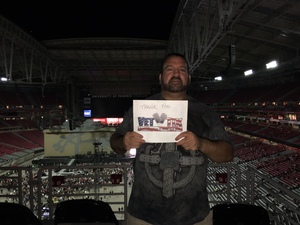 David attended U2 the Joshua Tree Tour 2017 - Opening: Beck - Live in Concert on Sep 19th 2017 via VetTix 