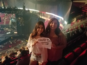 Roxanne attended Soul2Soul Tour With Tim McGraw and Faith Hill on Sep 29th 2017 via VetTix 