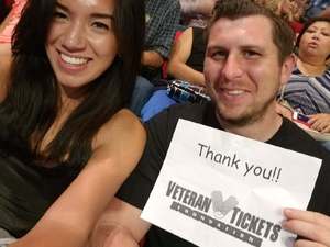 David attended Soul2Soul Tour With Tim McGraw and Faith Hill on Sep 29th 2017 via VetTix 