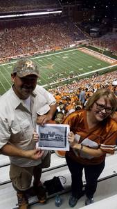 Shawn attended Texas Longhorns vs. Kansas State - NCAA Football on Oct 7th 2017 via VetTix 