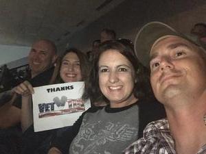 Ang attended Soul2Soul Tour With Tim McGraw and Faith Hill on Oct 5th 2017 via VetTix 