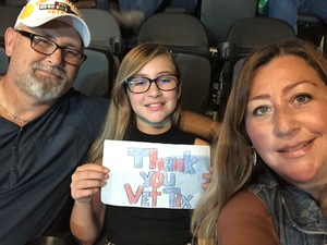 Jerry attended Soul2Soul Tour With Tim McGraw and Faith Hill on Oct 5th 2017 via VetTix 