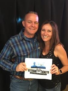 Brian attended Soul2Soul Tour With Tim McGraw and Faith Hill on Oct 5th 2017 via VetTix 