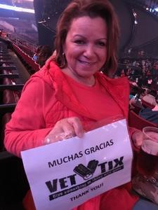Gilda attended Katy Perry: Witness the Tour With Noah Cyrus on Oct 12th 2017 via VetTix 