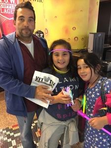 vincent attended Katy Perry: Witness the Tour With Noah Cyrus on Oct 12th 2017 via VetTix 
