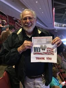 Larry attended Katy Perry: Witness the Tour With Noah Cyrus on Oct 12th 2017 via VetTix 