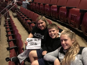 Victoria attended Katy Perry: Witness the Tour With Noah Cyrus on Oct 12th 2017 via VetTix 