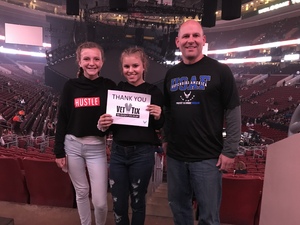 Jason attended Katy Perry: Witness the Tour With Noah Cyrus on Oct 12th 2017 via VetTix 