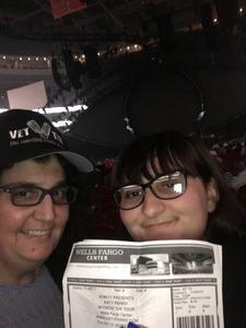 April attended Katy Perry: Witness the Tour With Noah Cyrus on Oct 12th 2017 via VetTix 