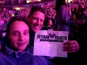 Walter attended Katy Perry: Witness the Tour With Noah Cyrus on Oct 12th 2017 via VetTix 