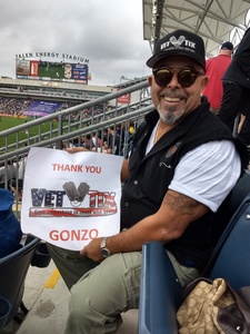George attended Army vs. Navy Cup Vl - Collegiate Soccer on Oct 15th 2017 via VetTix 
