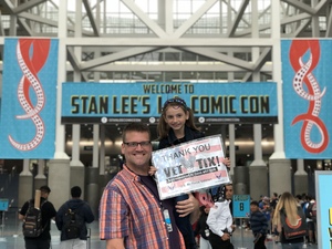 Andy attended Stan Lee's Los Angeles Comic Con - Tickets Are Good for All 3 Days on Oct 27th 2017 via VetTix 