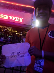 Franz attended Stan Lee's Los Angeles Comic Con - Tickets Are Good for All 3 Days on Oct 27th 2017 via VetTix 