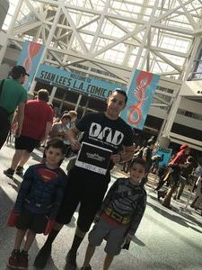 Andrew attended Stan Lee's Los Angeles Comic Con - Tickets Are Good for All 3 Days on Oct 27th 2017 via VetTix 