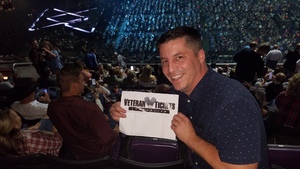 Erik attended Soul2Soul Tour With Faith Hill and Tim McGraw on Oct 13th 2017 via VetTix 