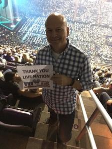 Charles attended Soul2Soul Tour With Faith Hill and Tim McGraw on Oct 13th 2017 via VetTix 