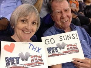DAVID attended Phoenix Suns vs. Portland Trail Blazers - NBA - Home Opener! on Oct 18th 2017 via VetTix 