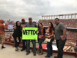 Jonathan attended Texas Longhorns vs. Kansas - NCAA Football - Military Appreciation Night on Nov 11th 2017 via VetTix 