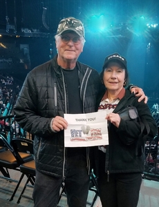 Thomas attended Soul2Soul Tour With Faith Hill and Tim McGraw on Oct 27th 2017 via VetTix 