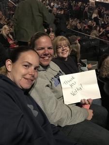 kimberley attended Soul2Soul Tour With Faith Hill and Tim McGraw on Oct 27th 2017 via VetTix 