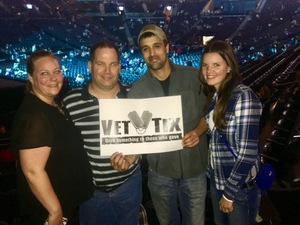 Corey attended Soul2Soul Tour With Faith Hill and Tim McGraw on Oct 27th 2017 via VetTix 