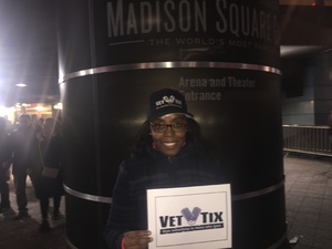 Donna-Lee attended Glory 48 New York - Presented by Glory Kickboxing - Live at Madison Square Garden on Dec 1st 2017 via VetTix 