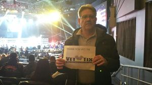 Evelio attended Glory 48 New York - Presented by Glory Kickboxing - Live at Madison Square Garden on Dec 1st 2017 via VetTix 