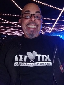 George attended Glory 48 New York - Presented by Glory Kickboxing - Live at Madison Square Garden on Dec 1st 2017 via VetTix 