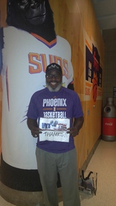 Perry attended Phoenix Suns vs. Miami Heat - NBA on Nov 8th 2017 via VetTix 