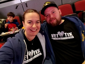 Ashley and Jonny attended Arizona Coyotes vs. Winnipeg Jets - NHL - Military Appreciation Game! on Nov 11th 2017 via VetTix 