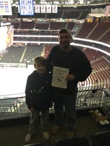 Thomas attended New Jersey Devils vs. Edmonton Oilers - NHL on Nov 9th 2017 via VetTix 