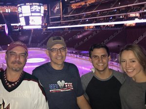 Rich attended Arizona Coyotes vs. Carolina Hurricanes - NHL - Military Appreciation Game! on Nov 4th 2017 via VetTix 