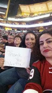 Ernest attended Arizona Coyotes vs. Carolina Hurricanes - NHL - Military Appreciation Game! on Nov 4th 2017 via VetTix 