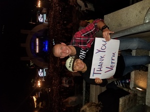Chris attended Zac Brown Band on Oct 29th 2017 via VetTix 