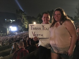 Vernon attended Zac Brown Band on Oct 29th 2017 via VetTix 