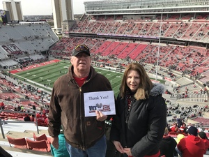 Marion attended Ohio State Buckeyes vs. Michigan State - NCAA Football - Military/veteran Appreciation Day Game on Nov 11th 2017 via VetTix 