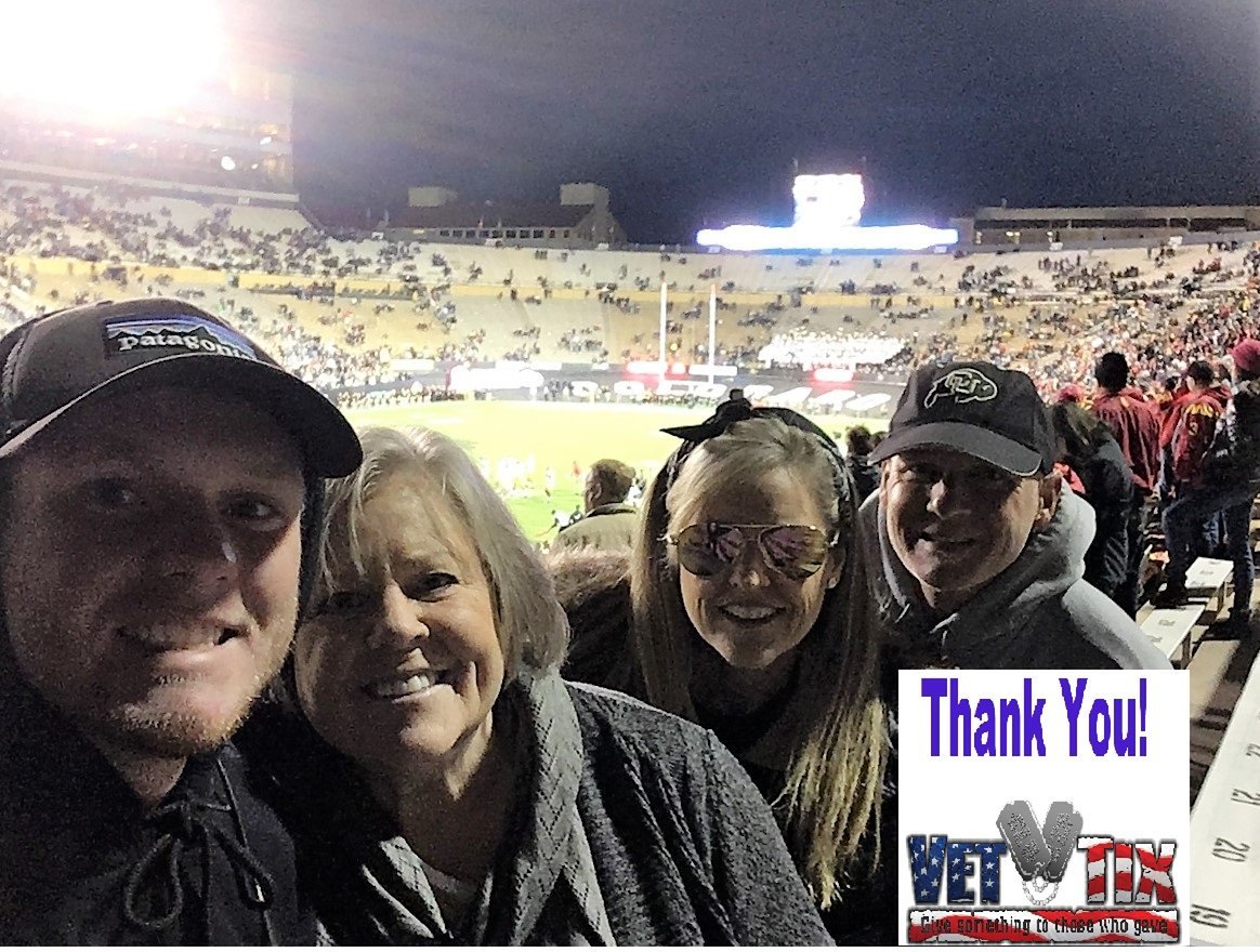 University of Colorado vs. S. California - NCAA Football - Military Appreciation Day Game