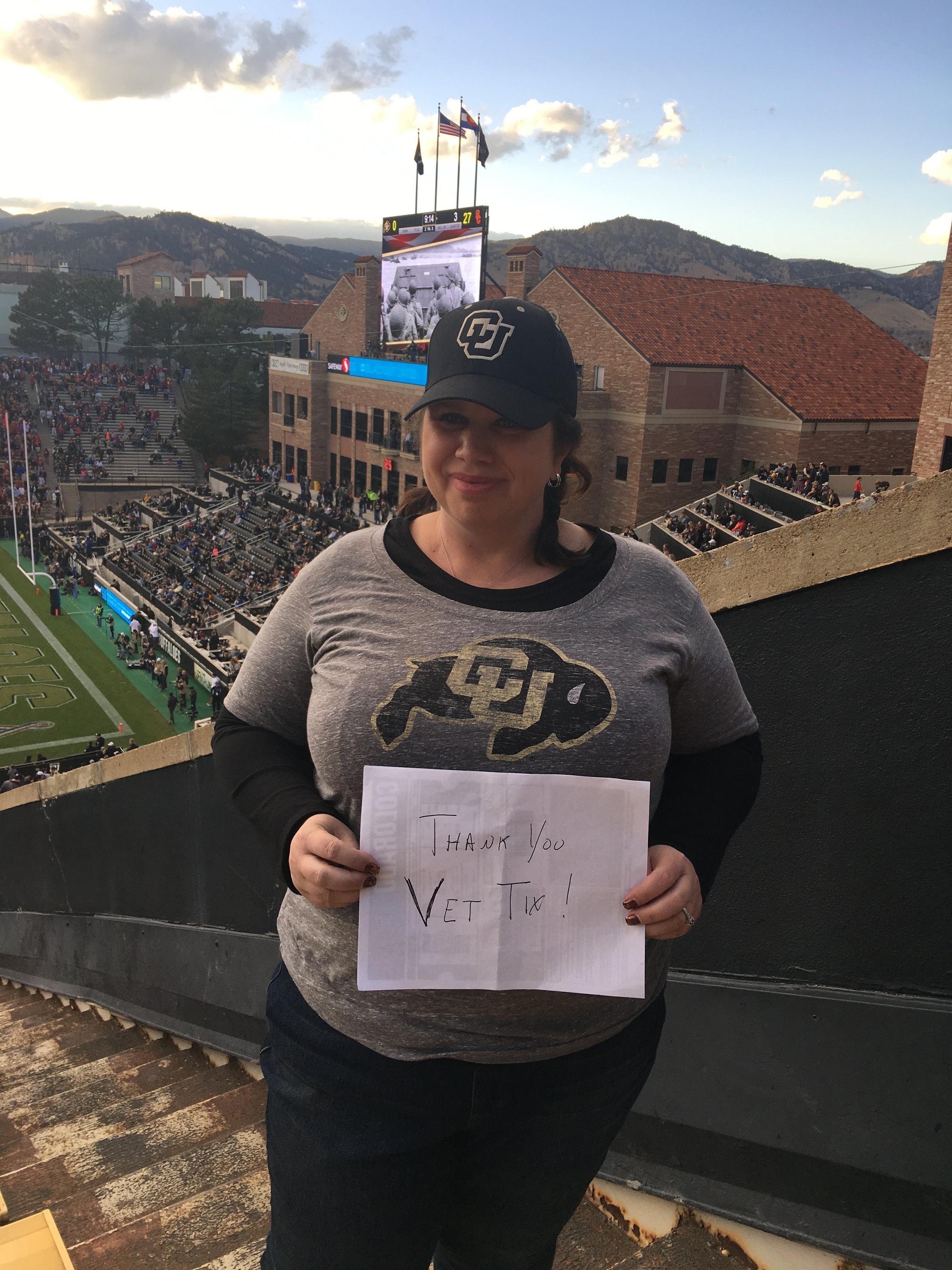 University of Colorado vs. S. California - NCAA Football - Military Appreciation Day Game