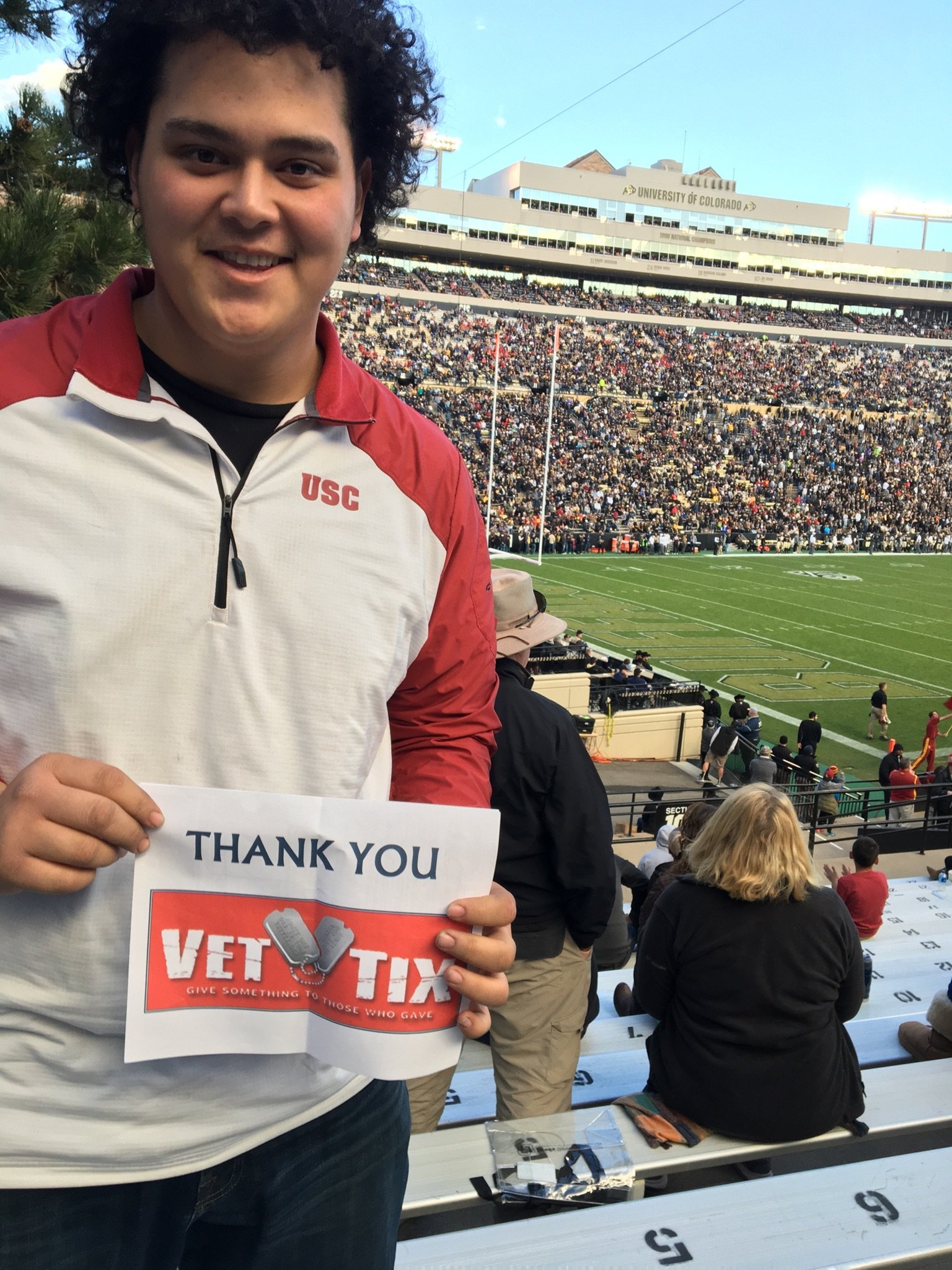 University of Colorado vs. S. California - NCAA Football - Military Appreciation Day Game