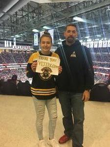 Mike attended New Jersey Devils vs. Boston Bruins - NHL on Nov 22nd 2017 via VetTix 