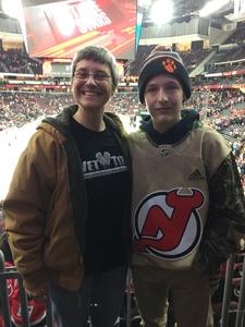 Mary attended New Jersey Devils vs. Florida Panthers - NHL on Nov 27th 2017 via VetTix 