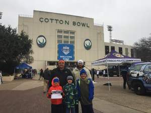 Rick attended 2017 Zaxby's Heart of Dallas Bowl - West Virginia Mountaineers vs. Utah Utes - NCAA Football on Dec 26th 2017 via VetTix 