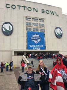 SMSGT Ret Robert attended 2017 Zaxby's Heart of Dallas Bowl - West Virginia Mountaineers vs. Utah Utes - NCAA Football on Dec 26th 2017 via VetTix 