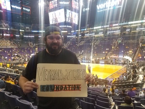 Gary attended Phoenix Suns vs. Los Angeles Lakers - NBA on Nov 13th 2017 via VetTix 