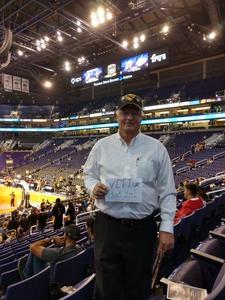 William Magie attended Phoenix Suns vs. Los Angeles Lakers - NBA on Nov 13th 2017 via VetTix 
