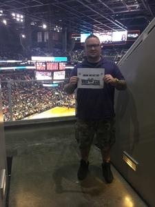 Jay attended Phoenix Suns vs. Houston Rockets - NBA on Nov 16th 2017 via VetTix 